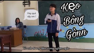 KẸO BÔNG GÒN - K2K & Trunky | Hà Huy cover trên lớp học screenshot 5