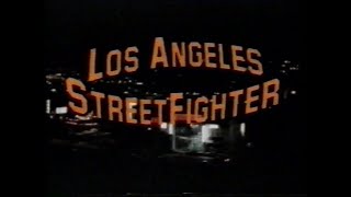 Wojownicy uliczni - fragment VHS z dystrybucji pirackiej (bazarówka) Los Angeles Streetfighter