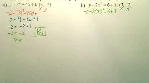 9.1a Quadratic Equations and Functions - Algebra 1