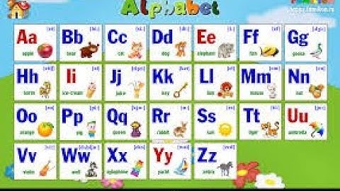 Stacy and dad learn the English alphabet /English anshu mam