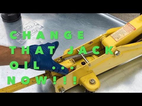 Video: Kako puniti hidraulično ulje Jack?
