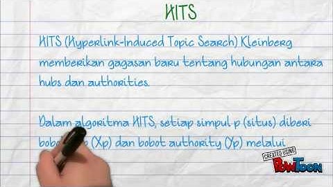 PageRank dan HITS