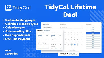 TidyCal Lifetime Deal [2025] - Is The Best Scheduling App?