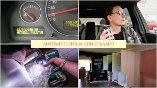 Volvon kulutuksen syy selvisi ja mulle riittää taas 🚙 I Ammattilainen asentaa kaapit 😍