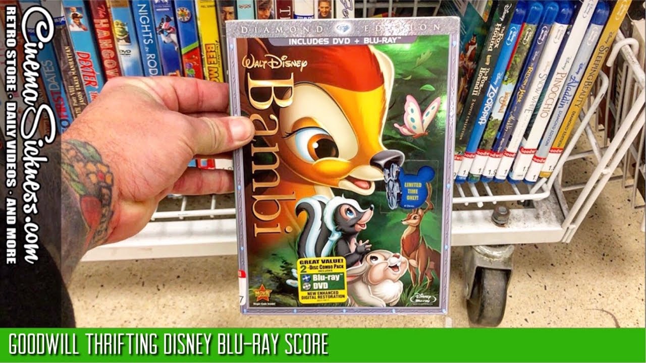 Thrift With Me: Goodwill Thrifting Disney Blu-ray Score