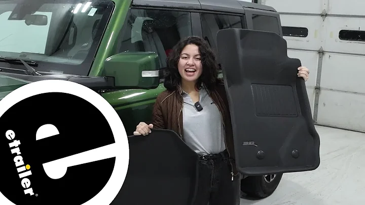 etrailer | U-Ace 3D MAXpider Kagu Front Floor Liners Fit Verified - 2023 Ford Bronco