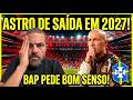 JARDIM AVISADO QUE JOGADOR DA SELEÇÃO DEVE DEIXAR O CLUBE EM 2027! BAP PEDE BOM SENSO!