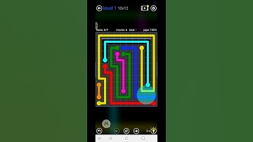 Flow Free - 2021-07-19, weekly puzzle 1