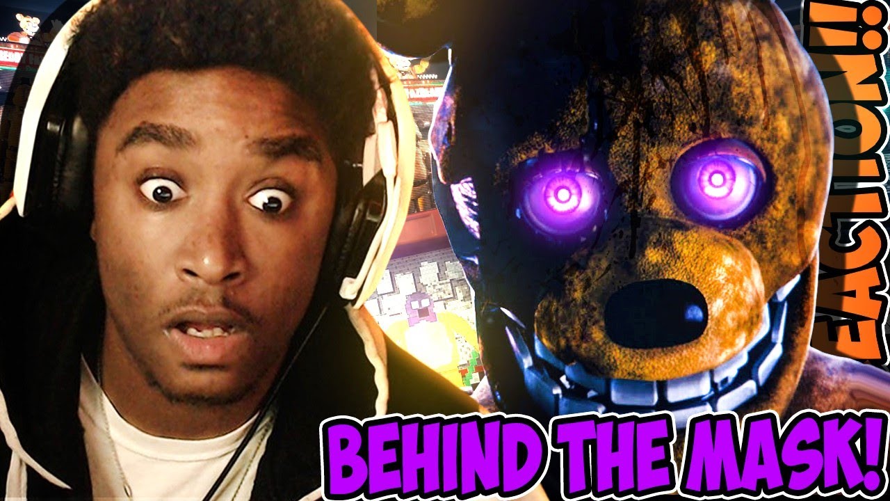 Reacting To: FNAF MOVIE SONG - BEHIND THE MASK LYRIC VIDEO By: @Dawko ...
