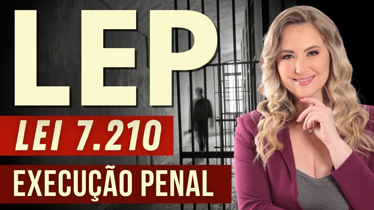 LEI DE EXECUÇÃO PENAL - Resumo Atualizado 2025 da LEP para Concursos - Lei 7210