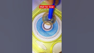 Spirograph Drawing Ruler | Dushtu Kokil | #spirograph #Atik_official #shorts #satisfying