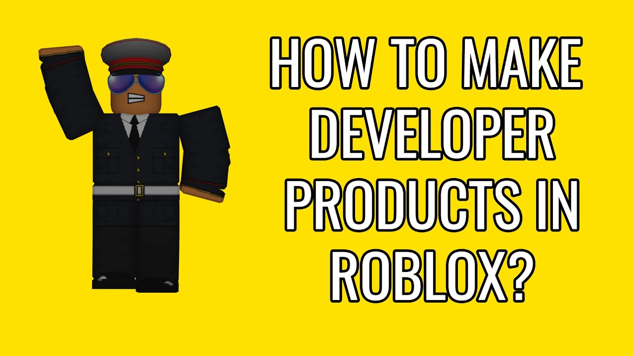 How To Sell Developer Products In Roblox Studio Youtube - roblox how to make a developer product