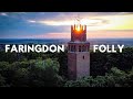 Faringdon folly tower  oxfordshire  dji mini 2 4k cinematic drone flight