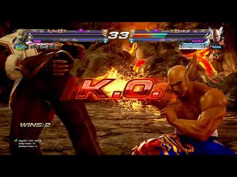 Yaksa Heihachi VS Fujin King Laggy PS4 Version 5 Tekken 7 20230204050446