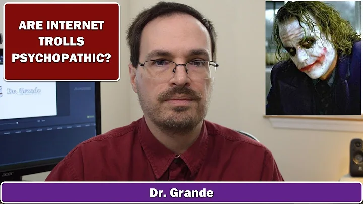 Are Internet Trolls Psychopathic? | Sadistic, Narcissistic & Antisocial Personality