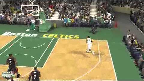 NBA 2K11- Rajon Rondo Sexy Up and Under Reverse Layup