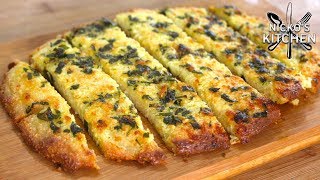 Garlic Bread  Low Carb, Keto Diet Fast Food!