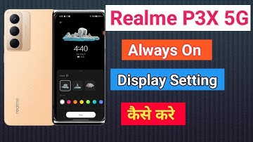 Realme P3x 5G Always On Display Setting How To Always On Display In Realme P3x 5G