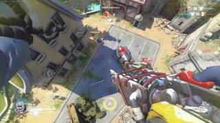 [Overwatch Competitive S3] Eichenwalde HOW TO WINSTON AND SURVIVE!!