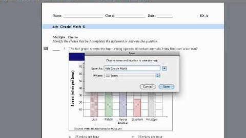 ExamView Saving a Test for Mac.mp4