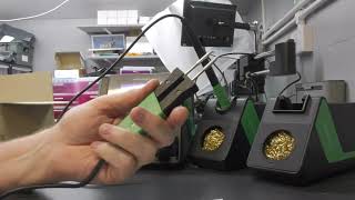 Multicomp Pro MP740069 Dual Channel Soldering Station with Tweezers