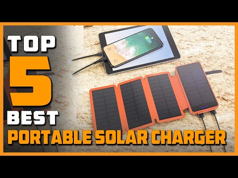 Best Portable Solar Charger in 2022 - Top 5 Portable Solar Chargers Review