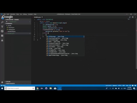 Programming: Variables and If Statements