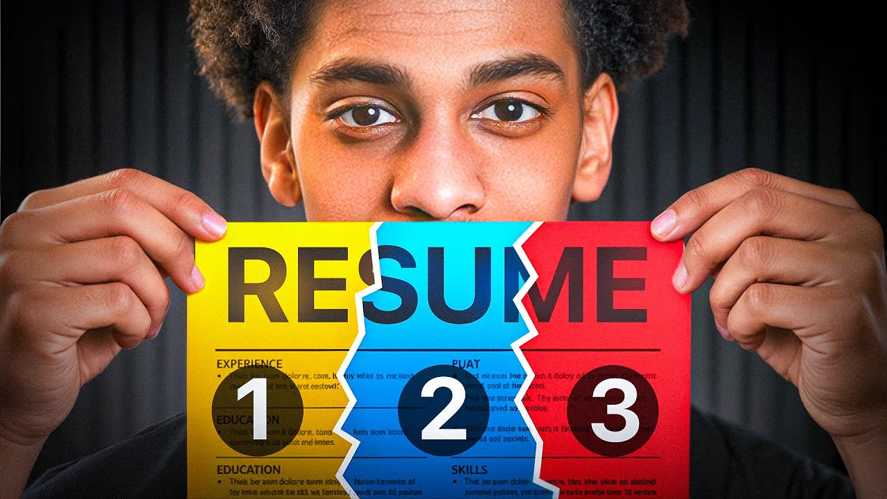 How To Build a Web Developer Resume with NO Work Experience [STEP-BY ...