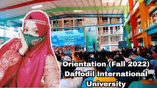 Orientation (Fall-2022) Daffodil International University