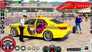 Car Taxi Prado Cab Simulator 3D - Real City Car Driving 2025 | Android Gameplay screenshot 1