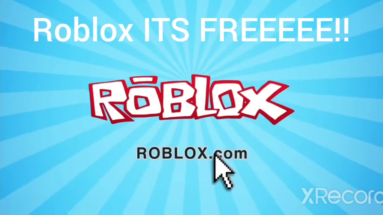 Roblox Its Freeee Play Now Free Game Play Youtube