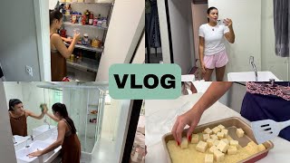 ORGANIZAÇÃO NA DESPESA | LAVEI BANHEIRO | FIZ DADINHO DE TAPIOCA | TROQUE O FILTRO DO ASPIRADOR ❤️