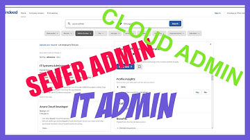 How to get a job as a system administrator, What job role?