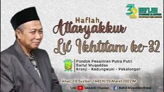 ya mamtu himak - hubbun nabi grup di peringatan HAFLAH ATTASYAKUR LIL IKHTITAM PP. Baitul Muqoddas