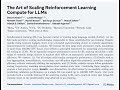 The Art of Scaling Reinforcement Learning Compute for LLMs [PAPER EXPLAINED]
