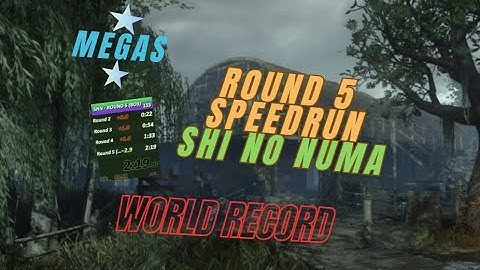 Blacks Ops 3 Zombies: Shi No Numa Round 5 Speedrun (MEGAS) WORLD RECORD!!!