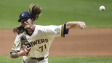 Josh Hader has started the year with 9⅓ hitless innings, a 