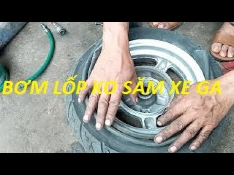 Video: Làm thế nào để bạn bơm lốp xe thổi tuyết?