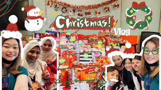 Vlog｜Christmas Party with my AA Team Colleagues _ EP14🎄🎁🎅