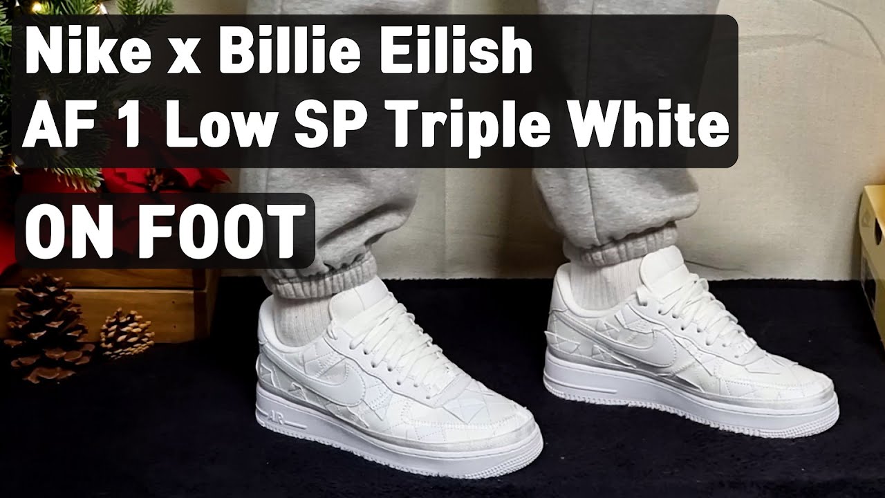 JUST, ON FEET] Nike x Billie Eilish Air Force 1 Low SP