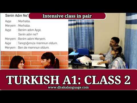 Turkish Language Class 01 — Shield Language Academy