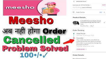 Meesho Order Automatically Cancelled | Automatically Cancelled Order in Meesho #CIBOX1