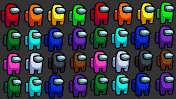 The Among Us Eliminations Marble Race ASRM in Algodoo