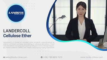 About LANDERCOLL Cellulose Ether