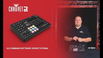 CHAUVET DJ ILS COMMAND SOFTWARE UPDATE TUTORIAL