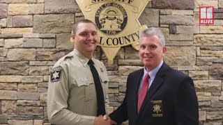 Hall County sheriff reads heartfelt Facebook post about Deputy Nicolas Blane Dixon's death