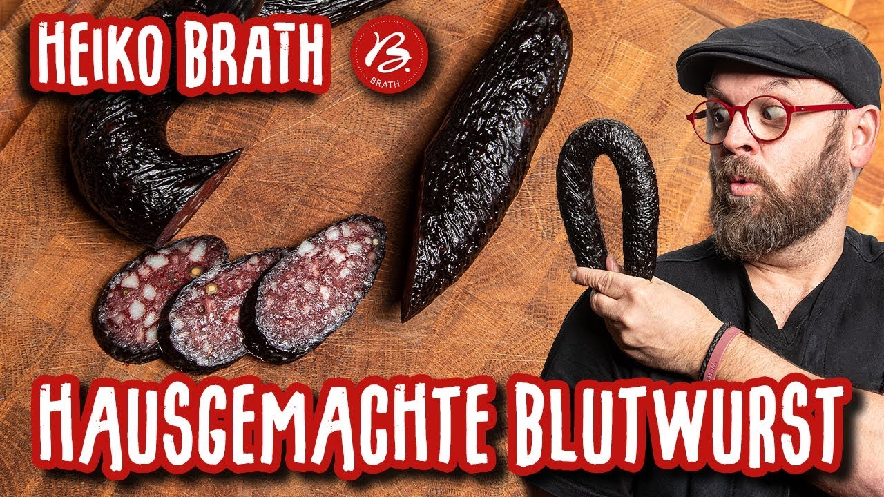 Blutwurst herstellen 🔴🔥 Anleitung zum selber machen