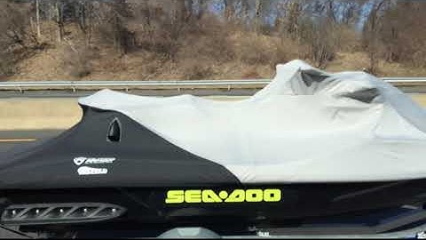 Outer Armor Poppy Company Seadoo PWC Vacuhold Trailering Video