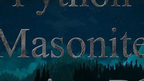 Python - Masonite - Creating your own blog