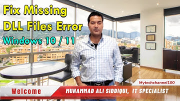 How To Fix Windows Dll Error | MyTechchannel100